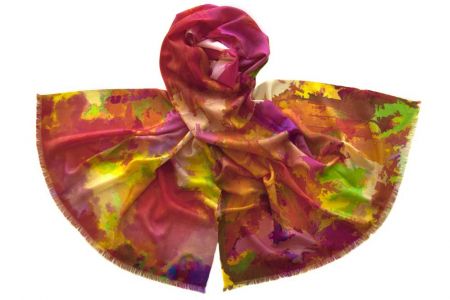 Палантин шерсть премиум Tranini 1678 PAL 8