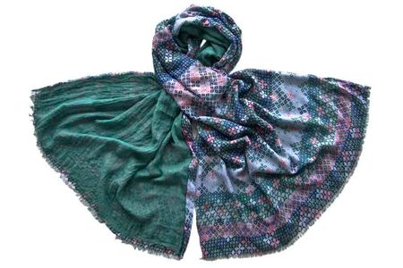 Хлопковый палантин Tranini 2527 PAL 3