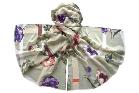 Хлопковый палантин Tranini 2931 PAL 1