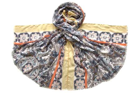 Хлопковый палантин Tranini 2954 PAL 1