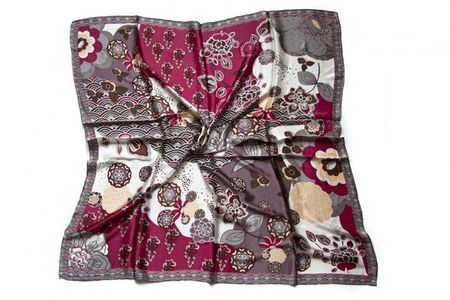 Платок женский Tranini шёлковый 0453  105*105