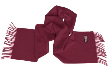 Шарф мужской Tranini из кашемира и шерсти 00602 бордовый