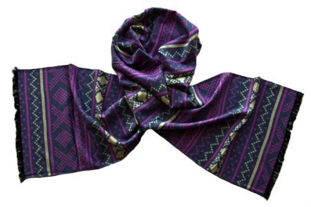 Кашне мужское Tranini  0511 сиреневый Кашне мужское Tranini  0511 сиреневый