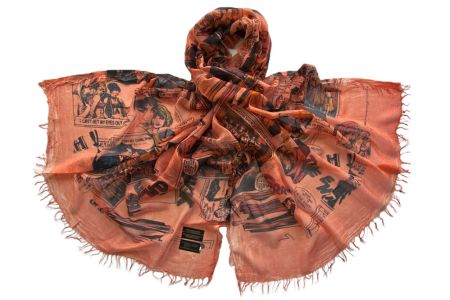 Палантин Tranini из микромодала 4455 Палантин Tranini из микромодала 4455