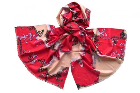 Палантин Tranini из шёлка и шерсти 1603