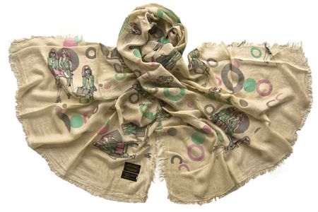 Палантин Tranini из микромодала, 3653