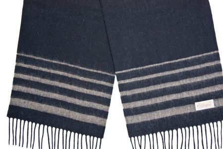 Шарф мужской кашемир Tranini 30571  черный