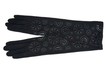 Перчатки удлиненные женские Tranini из шерсти 40802