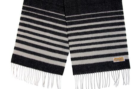 Шарф мужской кашемир Tranini 30491 черный