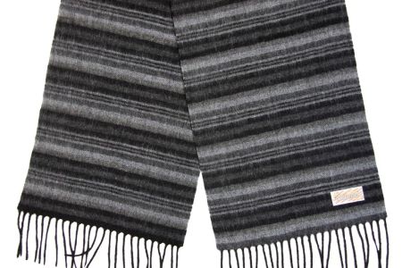 Шарф мужской кашемир Tranini 30481 черный