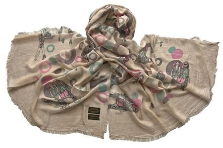 Палантин Tranini из микромодала, 3655