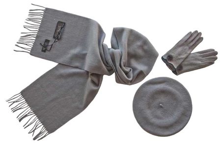 Комплект женский Tonak+Tranini  берет+шарф+перчатки 453