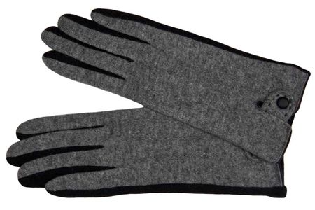 Перчатки женские шерстяные Tranini 30204 PERCH трикотажные