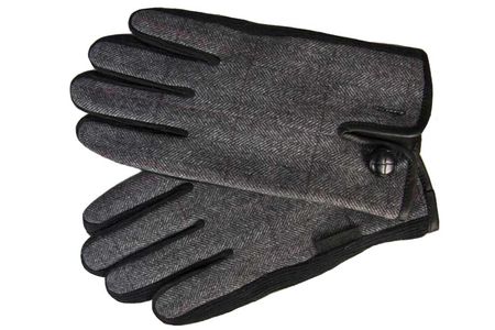 Перчатки мужские шерстяные Tranini 00101 PERCH трикотажные