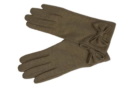 Перчатки женские шерстяные Tranini 02301 PERCH трикотажные