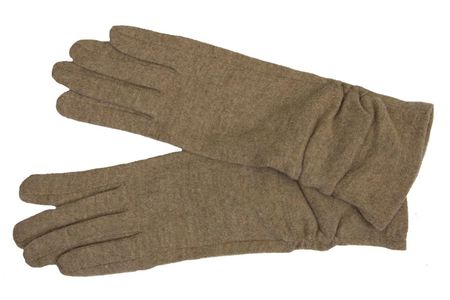 Перчатки женские шерстяные Tranini 01509 PERCH трикотажные