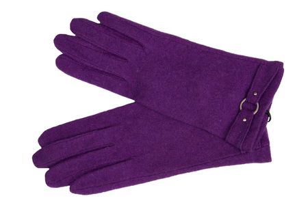 Перчатки женские шерстяные Tranini 02203 PERCH трикотажные