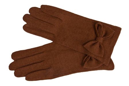 Перчатки женские шерстяные Tranini 02302 PERCH трикотажные