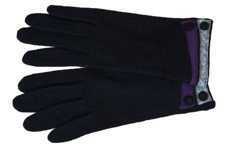 Перчатки женские шерстяные Tranini 30971 PERCH трикотажные