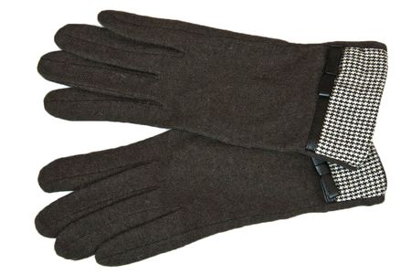 Перчатки женские шерстяные Tranini 30991 PERCH трикотажные