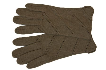 Перчатки женские шерстяные Tranini 03402 PERCH трикотажные