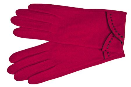 Перчатки женские шерстяные Tranini 03502 PERCH трикотажные