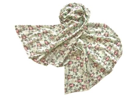 Хлопковый палантин Tranini 3401 PAL 1
