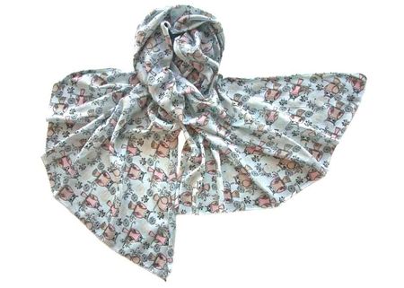 Хлопковый палантин Tranini 3403 PAL 1