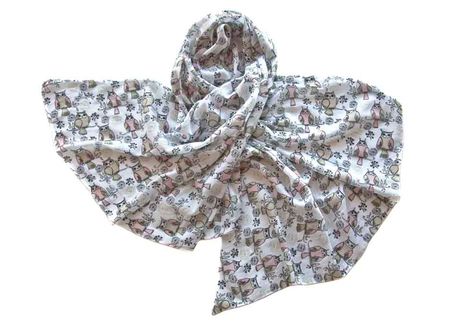 Хлопковый палантин Tranini 3417 PAL 1