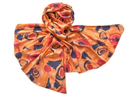 Хлопковый палантин Tranini 3714 PAL 1