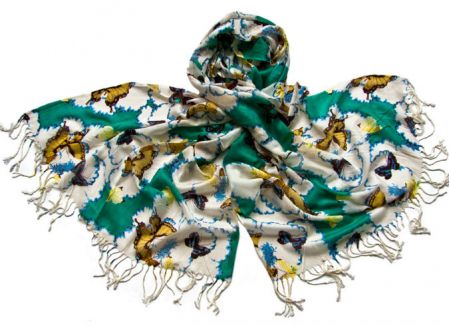 Палантин Tranini хлопковый 0778