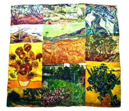 Платок женский Tranini шёлковый 0251  105*105