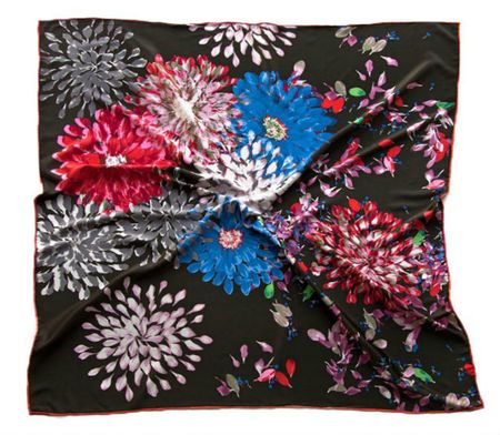 Платок женский Tranini шёлковый 90*90 2552