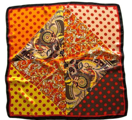 Платок женский шелковый Tranini 90*90,0078