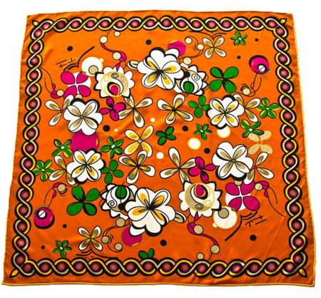 Платок шелковый Tranini 3276