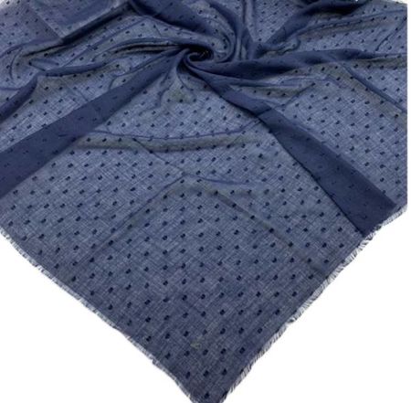Платок женский хлопковый   VERTU  синий 290100