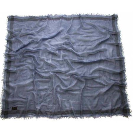 Платок Tranini из микромодала  синий 0144 PLATOK 12