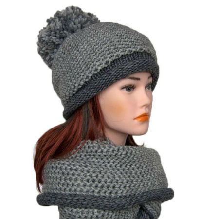 Комплект молодежный Tranini 5081 шапка и снуд