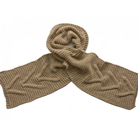 Шарф женский крупной вязки Tranini 7052 ART-1575  из альпаки и шерсти