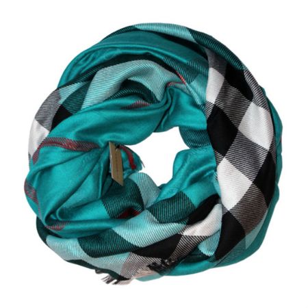 Платок Burberry цвета морской волны, 2111/1