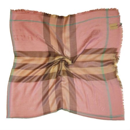 Платок Burberry розовый, 2105 Платок Burberry розовый, 2105