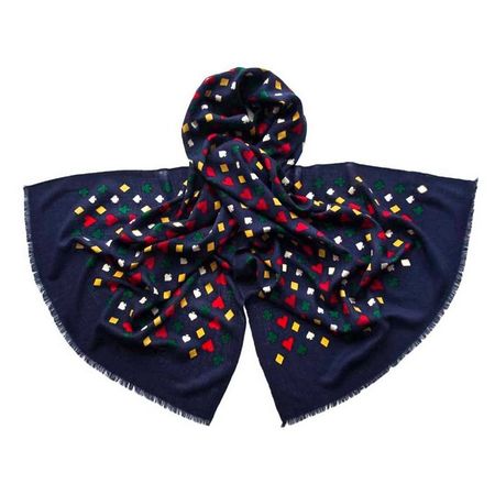 Палантин Tranini 2076 PAL 7  шерсть и  шелк