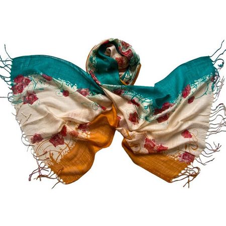 Палантин Tranini 0988 PAL 1 лен и  вискоза