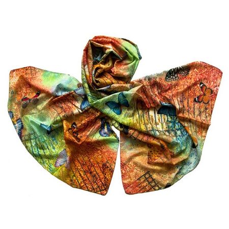 Палантин Tranini 0629 PAL 5  шелк и  вискоза