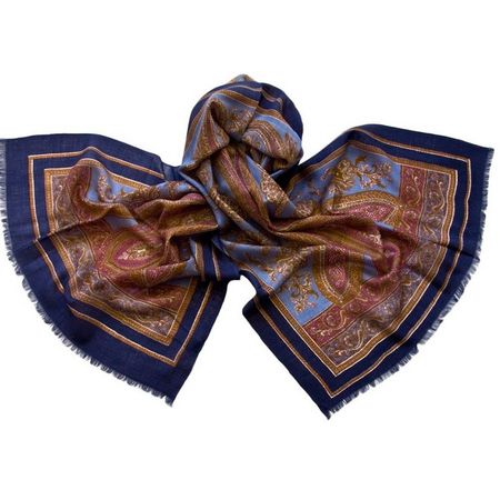 Палантин Tranini 1001 PAL 8  шелк и  шерсть