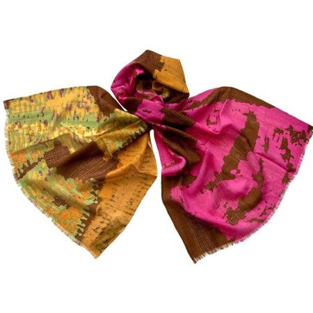 Палантин Tranini 0726 PAL 8  шелк и  шерсть