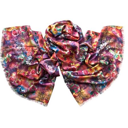 Палантин Tranini 1651 PAL 4  шелк и  вискоза