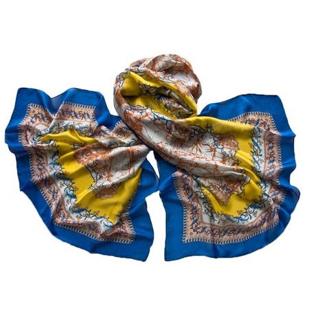 Палантин Tranini 1201 PAL 3  шелк и  полиэстер