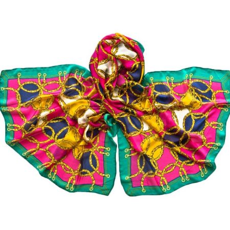 Палантин Tranini 1104 PAL 3  шелк и  полиэстер