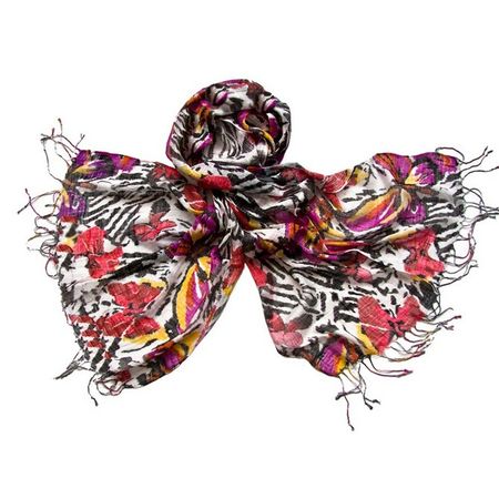 Палантин Tranini 1001 PAL 1 лен и  вискоза